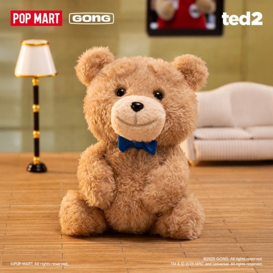 New 100% Original  Official Store Ted2 Bear Series Legit Mystery Blind Box Heart-beating Keychain Plush Toys Doll Gift