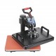 7 in 1 Combo Sublimation Heat Press Machine Mini Heat Press for Mug Phone Case Keychain T Shirt Hat Dish Printing