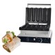 Commercial Electric Non-Stick Chicken Burrito Baker Machine Mexico Chicken Wraps Toaster and Barbecue Waffle Maker