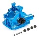 Upgrade Spare Parts Kit CNC Metal Front Rear Differential Gearbox Gear Box for Rofun Rovan 1/5 LT RC Car Truck 87170 87171