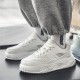 2025 New Style Men's White Shoes Casual Height Increase PU Upper Men Designer Sneakers