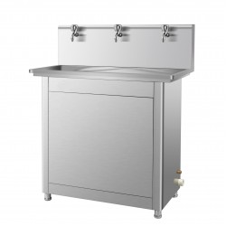 Cheap Floor Standing Boiling 3 Taps Industrial Hot Water Dispenser Heating Water Machine Indoor for Factory