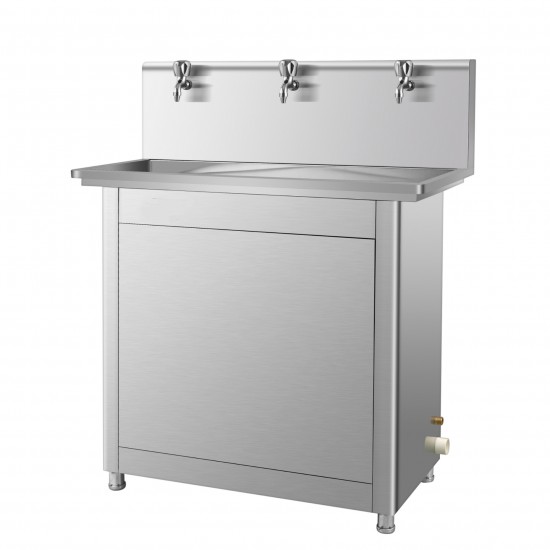 Cheap Floor Standing Boiling 3 Taps Industrial Hot Water Dispenser Heating Water Machine Indoor for Factory