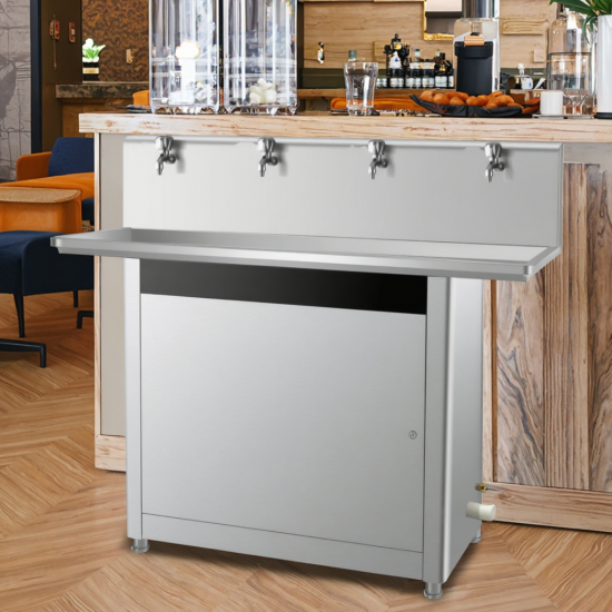 Cheap Floor Standing Boiling 3 Taps Industrial Hot Water Dispenser Heating Water Machine Indoor for Factory