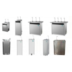 Cheap Floor Standing Boiling 3 Taps Industrial Hot Water Dispenser Heating Water Machine Indoor for Factory