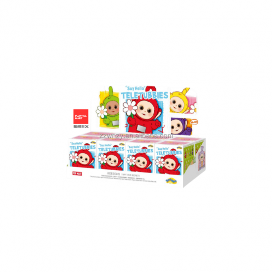 New Products 100% Original Pop Mart Official Store Original Teletubbies "Say Hello" Series Plush Toys for Christmas Gifts