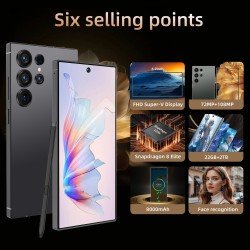 New S25 Ultra 22GB+2TB Best Selling S25 ultra 5G Smartphone 2025 New Android 15 6.9 Inch Gaming 5G WIFI S25 ultra Smart Phones