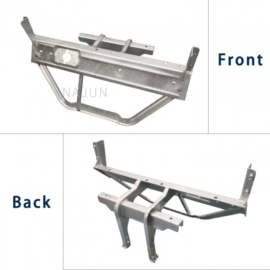EZGO RXV Golf Cart 2008-2016 Hot Dip Galvanized Front Bumper Guard,Durable Golf Cart Parts OEM 602390