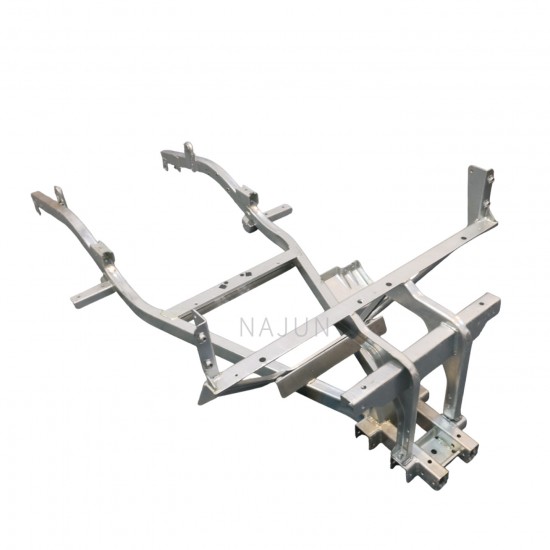 EZGO RXV Golf Cart 2008-2016 Hot Dip Galvanized Front Bumper Guard,Durable Golf Cart Parts OEM 602390