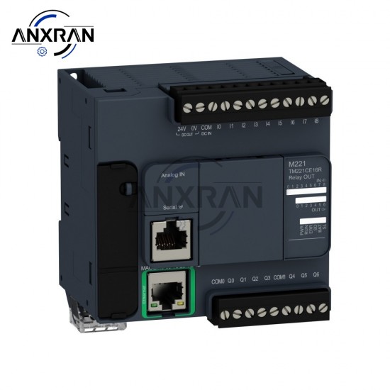 For Schneider TM221CE16R Modicon M221 16I/O Relay Ethernet Integrated Programmable Controller