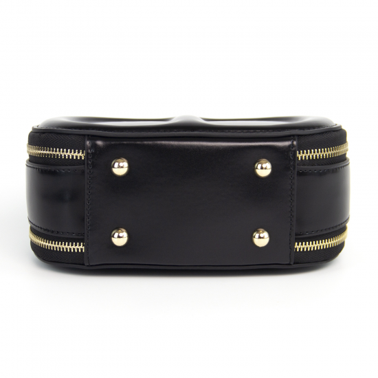 Women's New Genuine Leather Top Handle Crossbody Handbag Adjustable Strap Everyday Casual Fashion Tote Purse Zip Geometric