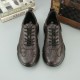 100% South African ostrich leather casual shoes for men, suitable for sports and running.