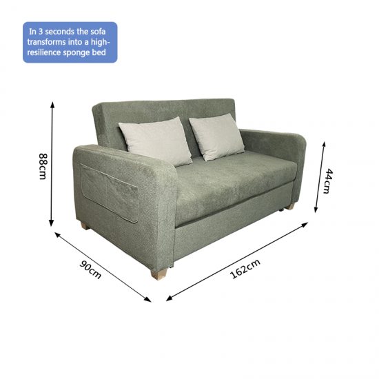 Foreign Trade Export Multifunctional Folding Double Sofa Bed Dual-use Leisure Lazy Transformation Furniture