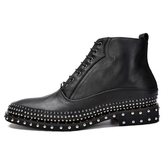 Oxford shoes - men's genuine leather lace-up comfortable trendy business formal men's leather shoes