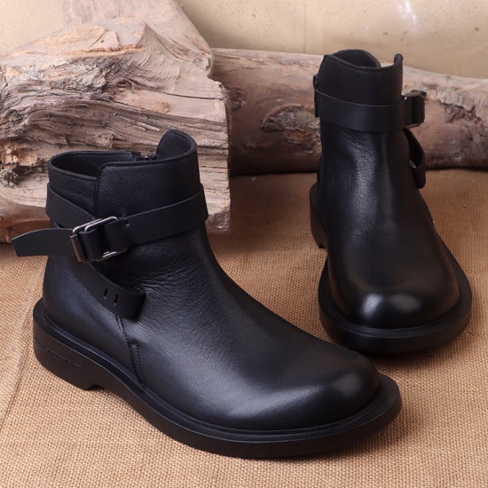 Leather retro business slip-on shoes with good grip, durable and fashionable, suitable for casual wear, men's leather shoes