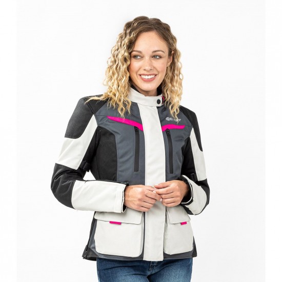Befast BABYLON Lady CE woman jacket Black light Grey  S