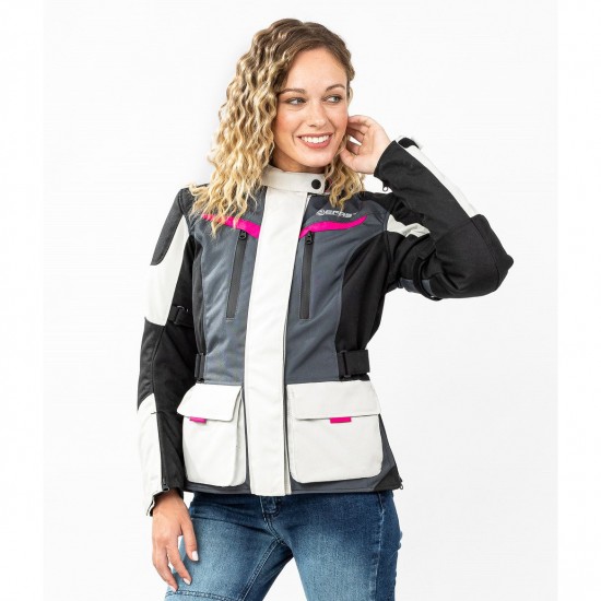 Befast BABYLON Lady CE woman jacket Black light Grey  S