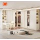 JYN Closet Wardrobe System for Bedroom Furniture Free Design Clothes Storage Shelves Cabinets with Dressing Table
