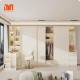JYN Closet Wardrobe System for Bedroom Furniture Free Design Clothes Storage Shelves Cabinets with Dressing Table