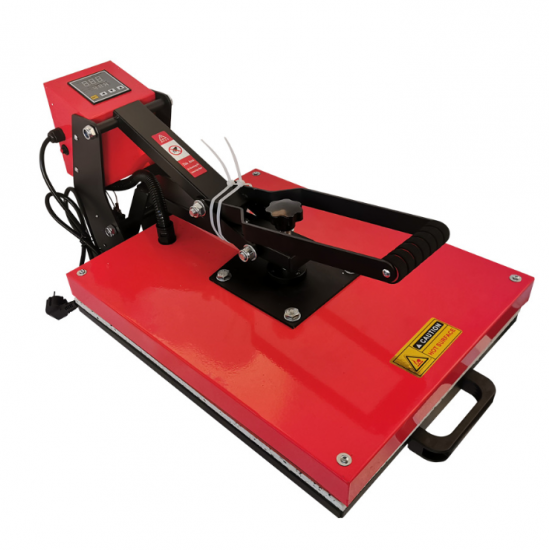 RC-HP450 40*50CM High Pressure T-shirt Label Jersey Number Keychain Heat Press Machine