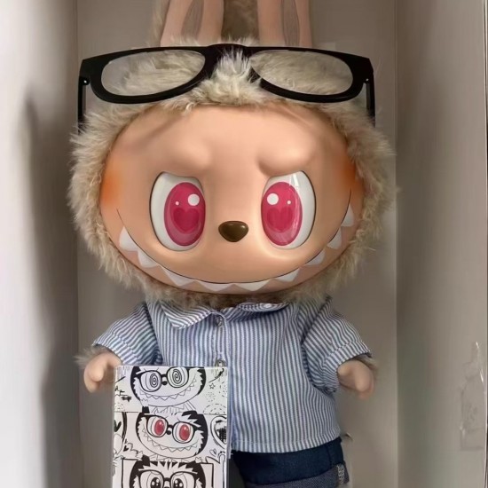 In-Stock for LABUBU Summer Collection 38CM Vinyl Plush Doll Trendy Other Animals Figure Toys