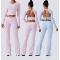 Fitness Yoga Wear 2 Piece Sports Set Yoga Clothes Active Wear Gym Fitness Sets