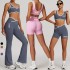 Women's Sports Wear Gym Fitness Yoga Sets Fitness Clothing Activewear Sets Women Sportswear V Waist Workout Clothes for Women