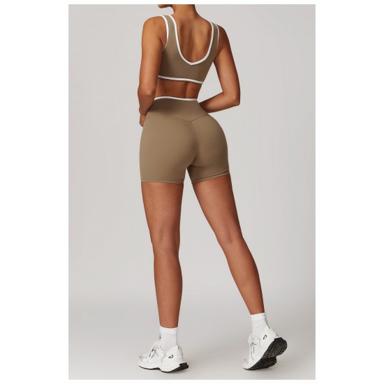 Women's Sports Wear Gym Fitness Yoga Sets Fitness Clothing Activewear Sets Women Sportswear V Waist Workout Clothes for Women