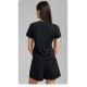 Customized Women's Sportswear Sets - Short-sleeved Shorts and Gym Workout Clothes - Pilates Sets for Exercise Training
