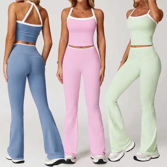 High Quality Fitness Clothes Gym Yoga and Active Wear Set Women Sportswear Gym Fitness Sets