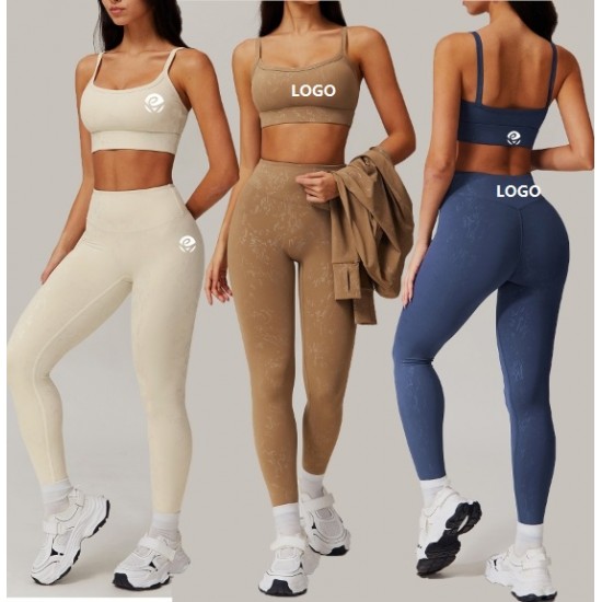 2 Piece Womens Gym Fitness Sets Sports Clothing Clothes Activewear Sportswear for Woman Women Gym Fitness Set