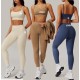 2 Piece Womens Gym Fitness Sets Sports Clothing Clothes Activewear Sportswear for Woman Women Gym Fitness Set