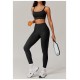 2 Piece Womens Gym Fitness Sets Sports Clothing Clothes Activewear Sportswear for Woman Women Gym Fitness Set