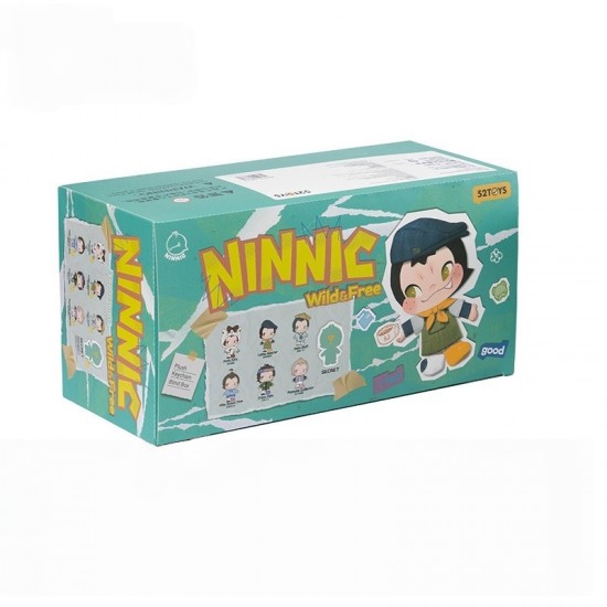 New Plush Toy 2025 52toys NINNIC Wild Free Series Plush Pendant Blind Box Trendy Keychain Blind Box
