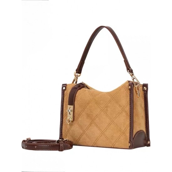 Retro Rhombus Small Square Bag Casual Fashion Women's Shoulder Messenger Bag