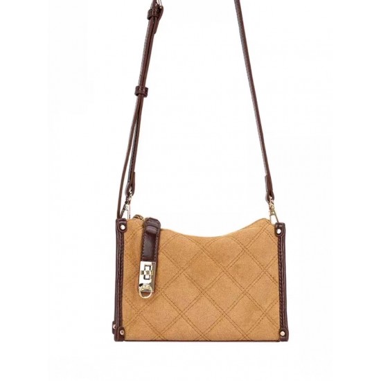 Retro Rhombus Small Square Bag Casual Fashion Women's Shoulder Messenger Bag