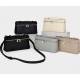 Genuine Leather Designer Handbags Women Small Square Makeup Bag Simply Fashionable Rice Box Bag Ladies Shoulder Hand Bag