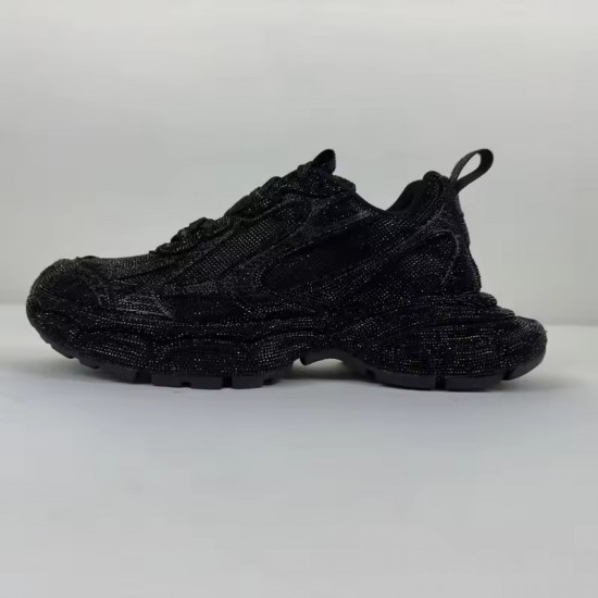 High Quality 2024 Women's Chunky Sneakers with Lace-Up Closure New Casual Style Fashion Walking Shoes Mesh Lining