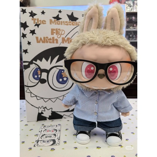 Pop Mart Original  the Monsters Labubu Flip with Me Plush Toy for labubu Vinyl Face Doll PVC Labubu Blind Boxes