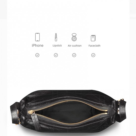 High Quality Elegant Classics Women's Crossbody Bag Single Strap Custom Waterproof Design for Young Ladies