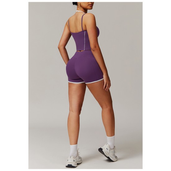 Wholesale Women's Sports Outfit Set Gym Clothes of 2 for Women Gym Wear Gym Fitness Yoga Set