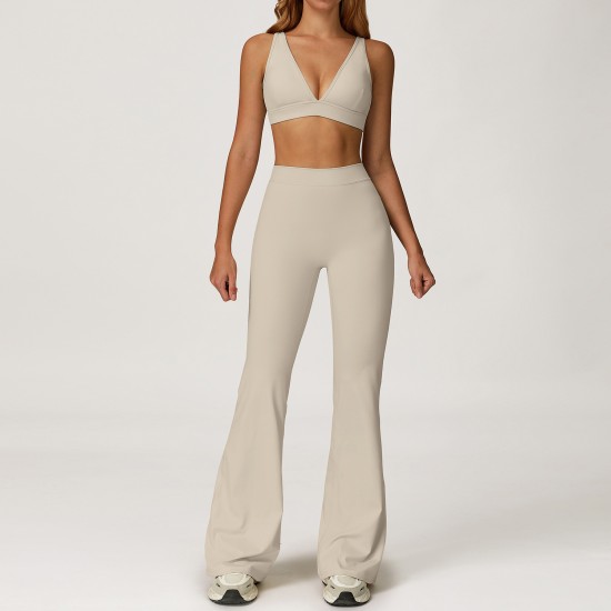 2pcs Gym Fitness Set Women's Clothes Gym Workout Sportswear Fitness Clothes Activewear Workout Sets