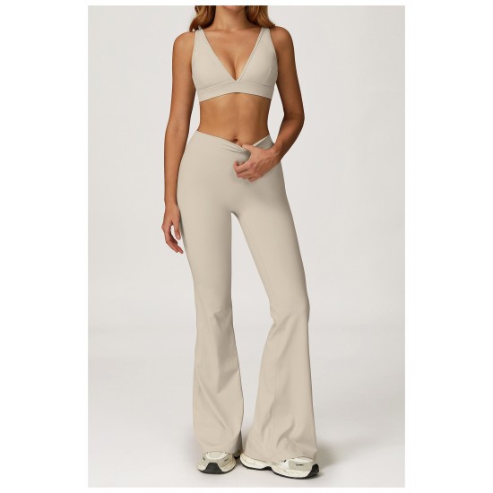 2pcs Gym Fitness Set Women's Clothes Gym Workout Sportswear Fitness Clothes Activewear Workout Sets