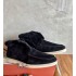 Winter Men Sandals Suede Loafers Style Women Shoes Genuine Suede Wool Sandals Women Half Shoes