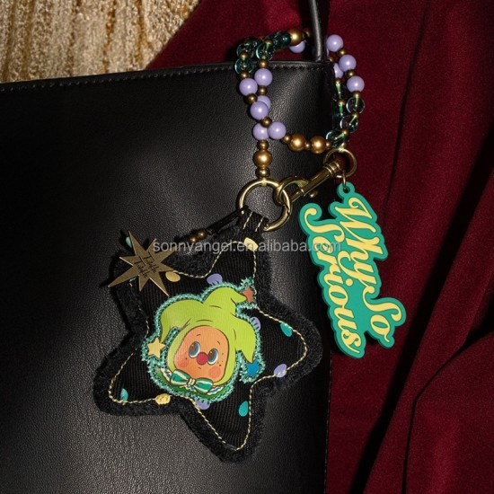 POP MART Original the Monsters Labubu Why so Serious Series Phone Charm Blind Box Keychain Pendant Halloween Gifts