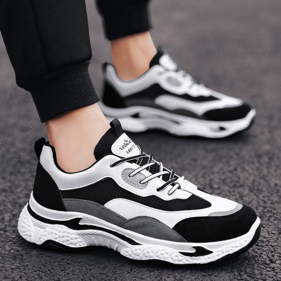 Factory Customizable Men's Breathable Casual Sports Shoes Fashion Leisure Runners Mesh for Students for Winter Spring Autumn