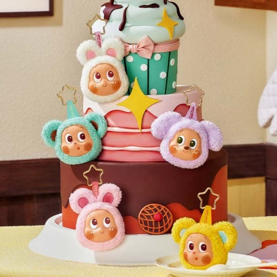 New Hot 100% POPMART Original Collectible of Earphone case Twinkle Twinkle Blind Box Lovely Cartoon Figure Plush Toys Blind Box