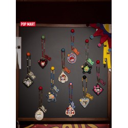 New Genuine Popmart Original WHY so SERIOUS SERIES Pendant Chain Blind Box Mystery Boxes Cute Keychain for Halloween Present