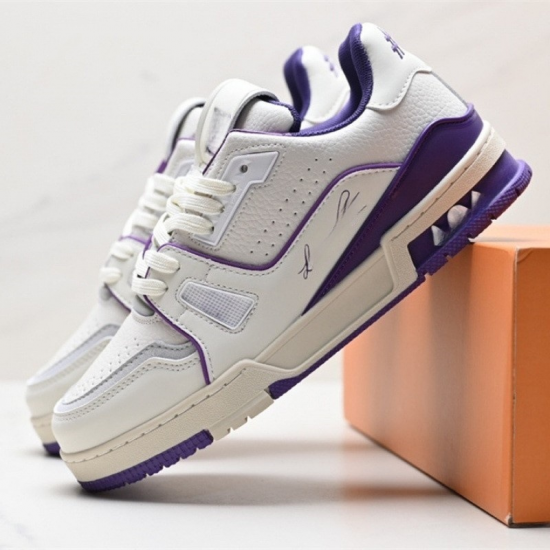 High-End White Cement Sneakers Couples Versatile Fashionable Casual Shoes Classic Low-Top Genuine Leather Walking Style Shoes