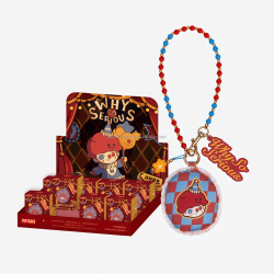 2025 New WHY so SERIOUS SERIES Pendant Chain Blind Box Halloween Gifts Keychain Christmas Gift La Bubu Monstre